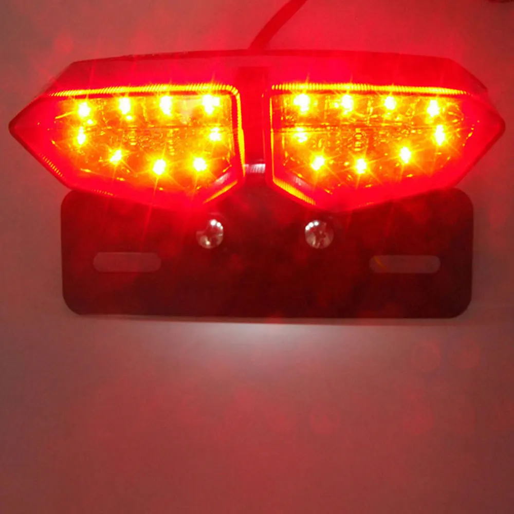 Мотоциклетные задние светильник 12V светодиодный поворотник задний тормоз s