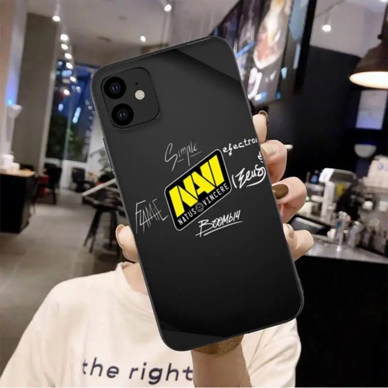 

LJHYDFCNB Natus Vincere Phone Case For Iphone 6 6s 7 8 Plus XR X XS 11 12 Pro Mini Max