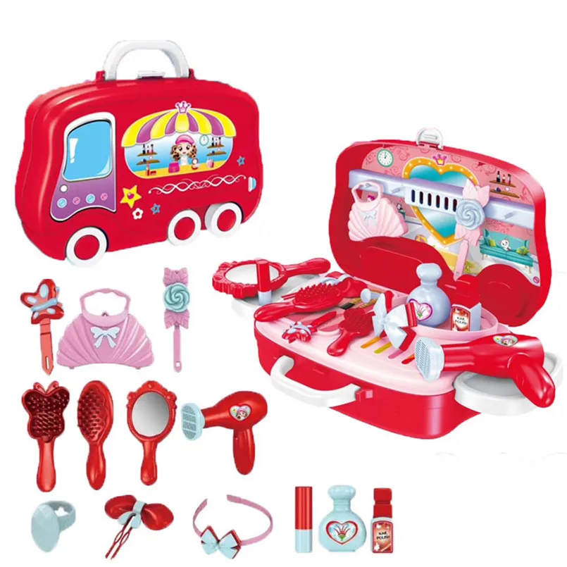Pretend Play Toys DIY Screw Group Tool Kit Box Simulation Kitchen Cooking Doctor Educational Boys Building Toy for Kids | Игрушки и