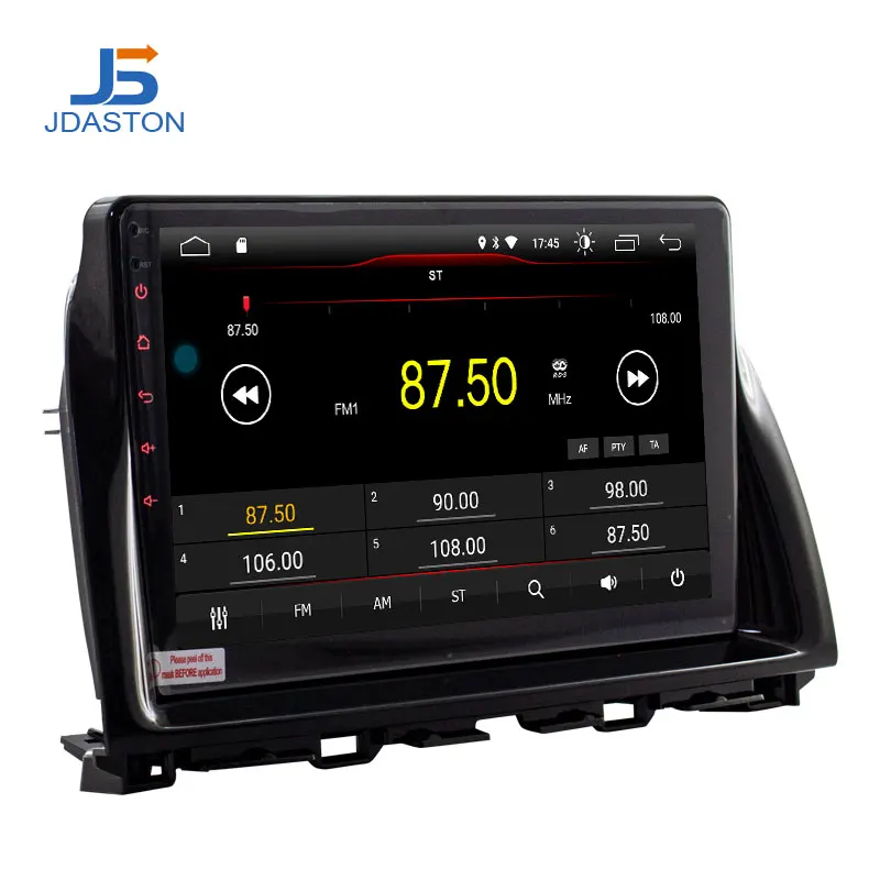 JDASTON Android 10 0 Автомобильный мультимедийный плеер для Mazda CX 5 CX5 2013 2014 GPS навигация 2 Din