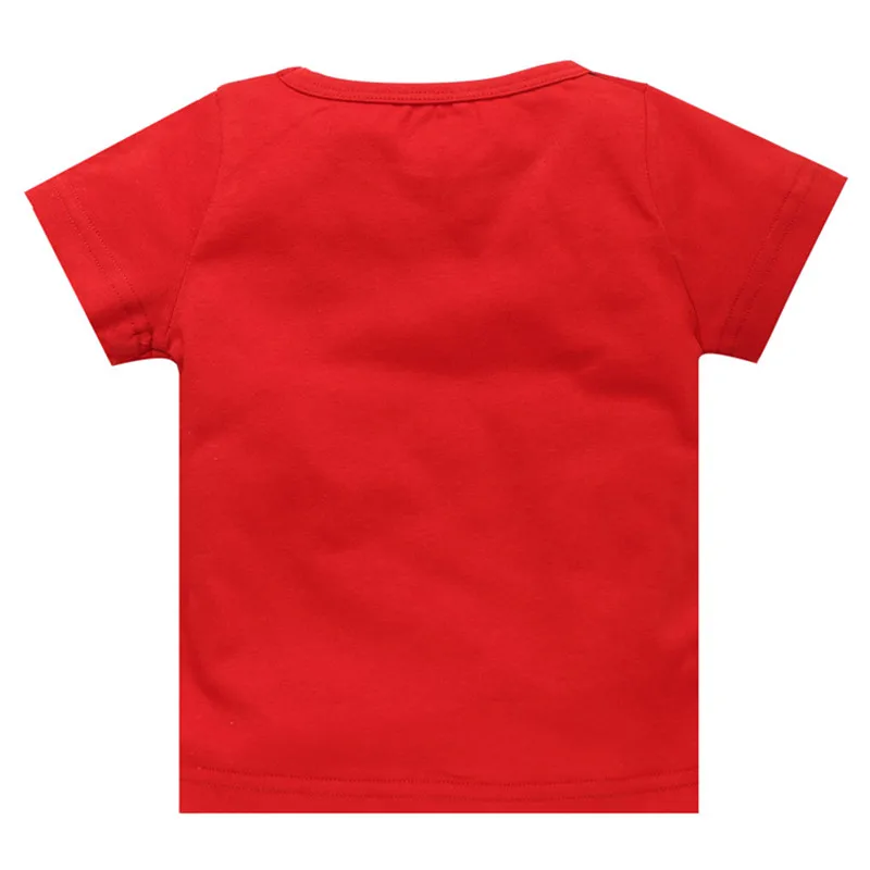 Детские рубашки с человеком-пауком футболка для мальчиков хлопковая короткими