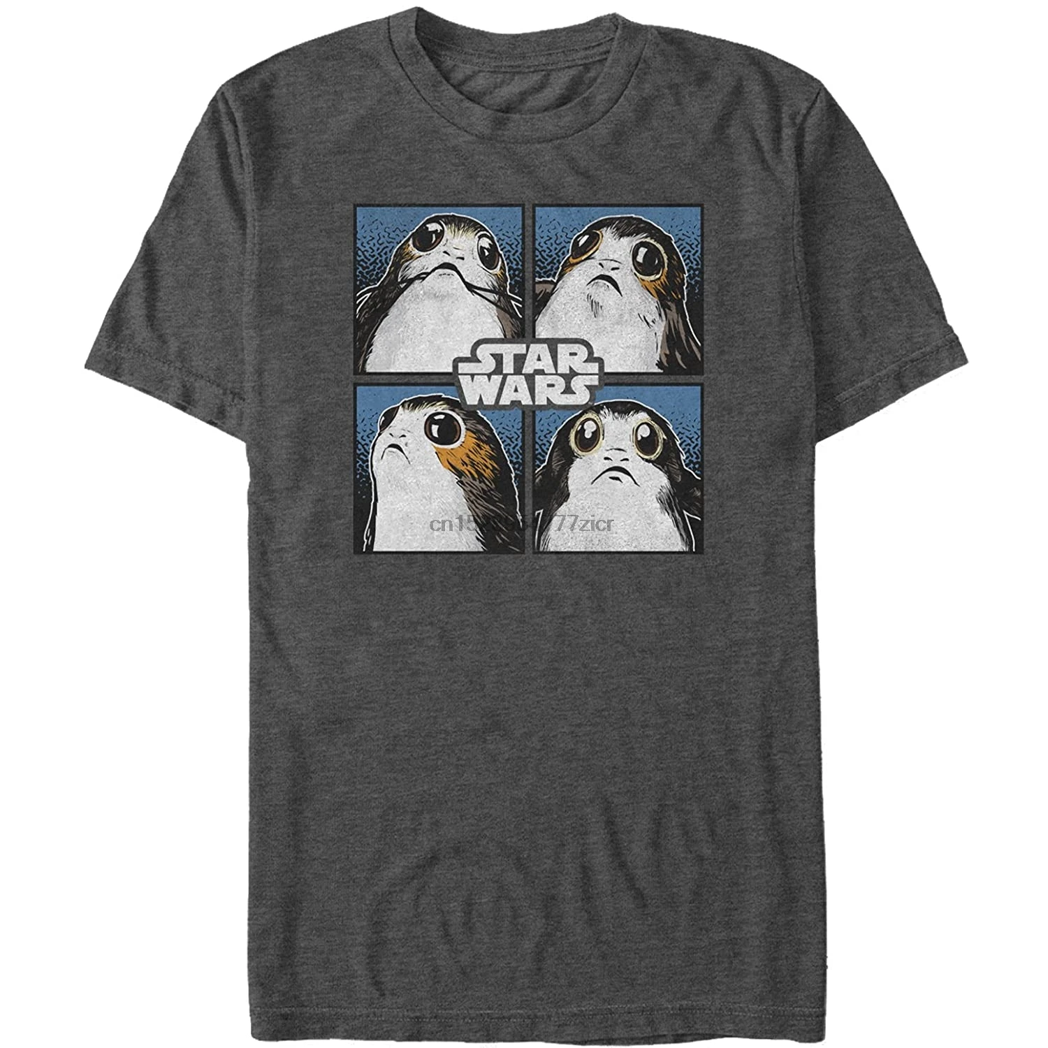 

The Last Jedi Men's PORG Square T-Shirt