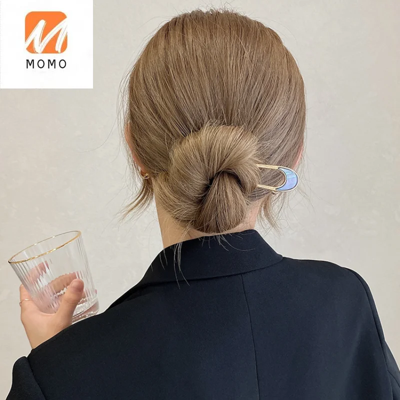 

Hair Band Iron Hairpin Hair Plug Barrettes All-Match Updo Tools Head Accessories Hairpin Hair Comb Hair Braiding Artifact