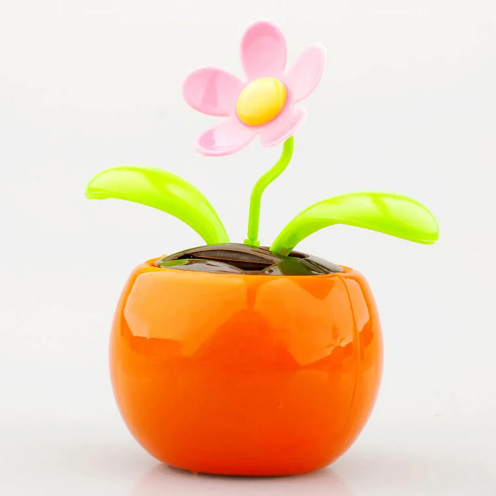 1 шт. Изделия из пластика домашние автомобиль горшок Солнечный Мощность