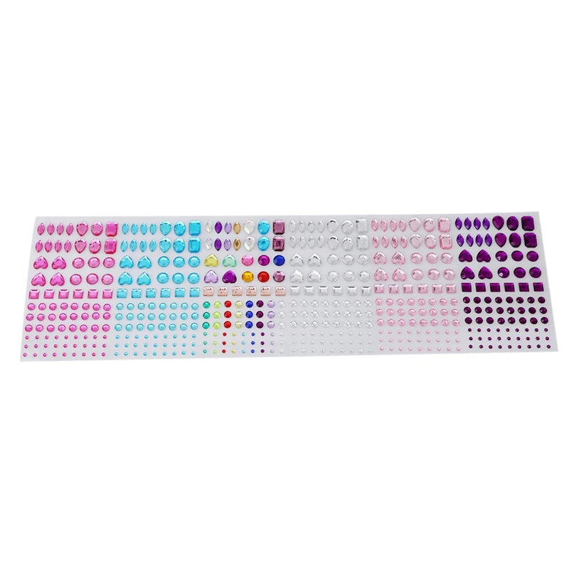 

81pcs Acrylic DIY Single Diamond Hand-Made Decorative Supplies