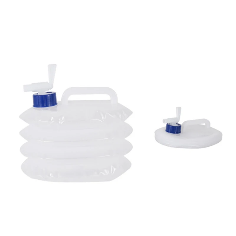 Наружное ведро для воды складной мешок PE контейнер бутылки кемпинга пешего