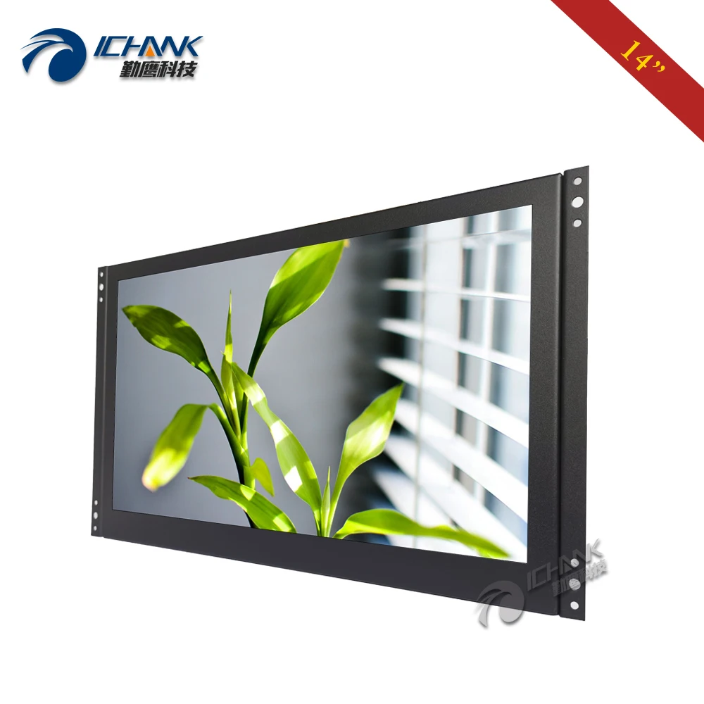 ZK140TN-56/14 дюймов 1920x1080p ips VGA HDMI Встроенный динамик Встроенный Открытая Рамка ПК монитор ЖК-экран USB u-диск видео плеер