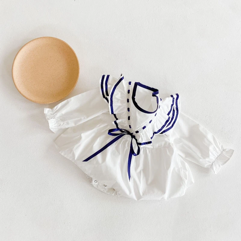 

Цельная одежда для маленьких девочек, одежда для младенцев, боди для новорожденных девочек, Летний комбинезон-пачка для малышей