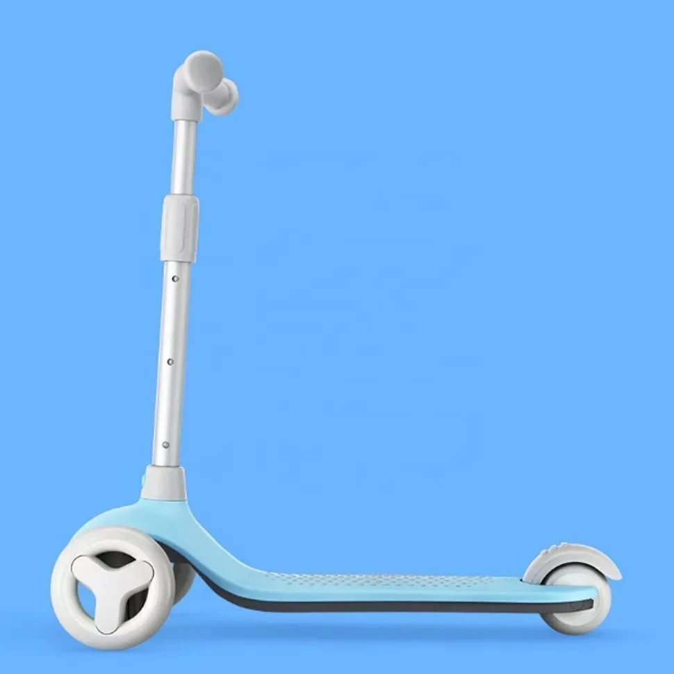 Детский самокат-кикборд Xiaomi MiTu Rice Rabbit Scooter (Голубой) | Спорт и развлечения