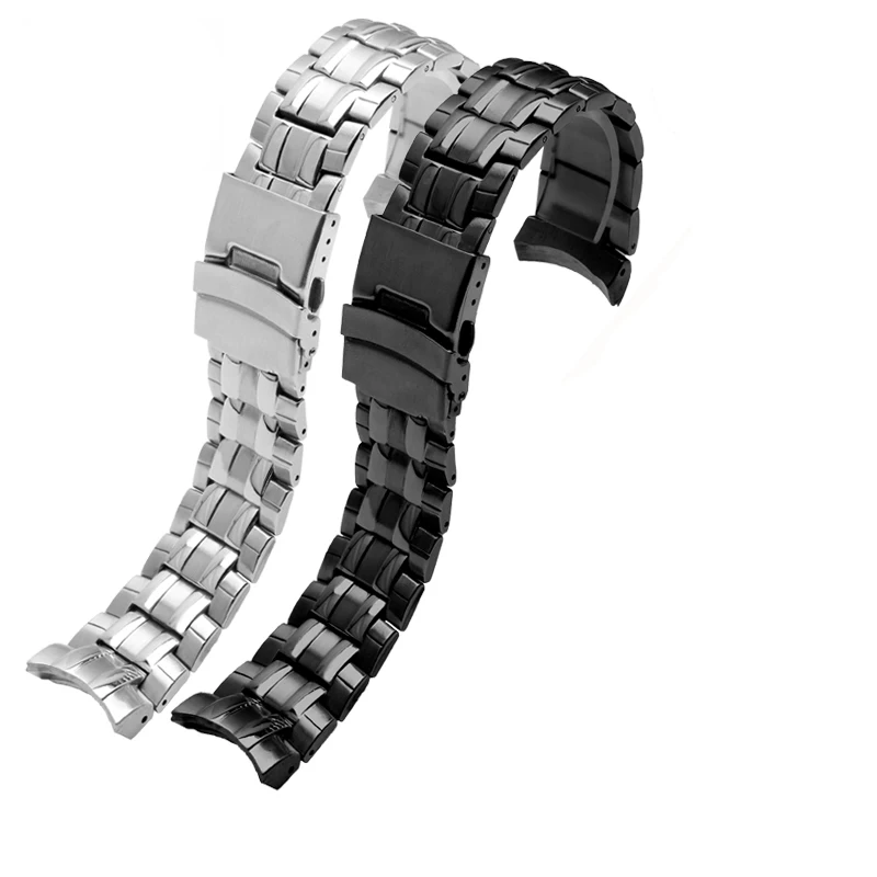 22 мм нержавеющая сталь твердый ремешок цепь адаптация три глаза