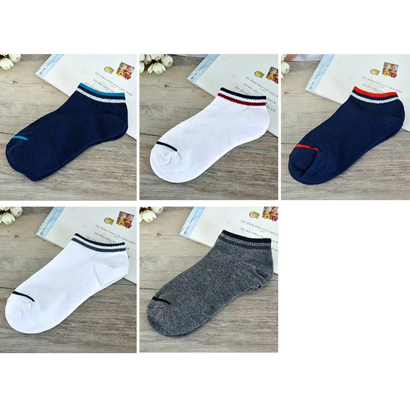 

20/10pairs Men Summer Socks Cotton Blends Low Cut Ankle Socks Short No Show Anti Slip Invisible Sock Male Comfortable Wholesale