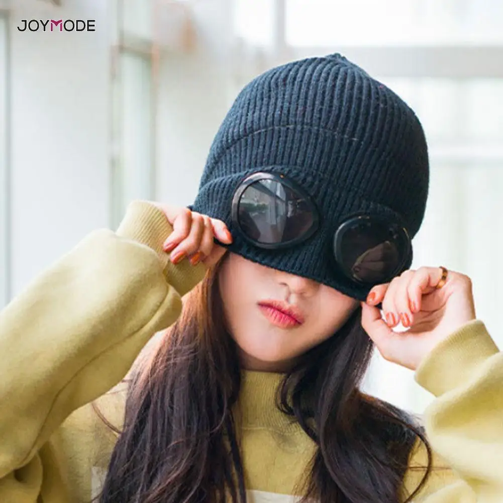 JOYMODE 2019 модная двухсторонняя Утепленная зимняя вязаная шапка Теплые Лыжные шапки