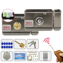 Electronic Lock for Video Doorbell Support Video Intercom Remote Unlock Door Access Control Electric Door Lock Security System