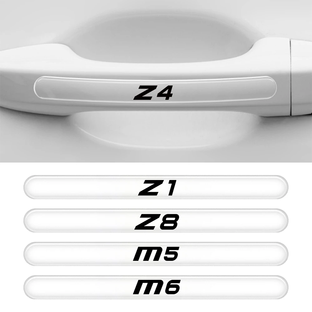 4 шт. автомобильные противоударные полосы для BMW Z4 E85 M4 G83 G82 F83 Z1 Roadster Z3 E37 E38 Z8 E52 M1 E26 M2