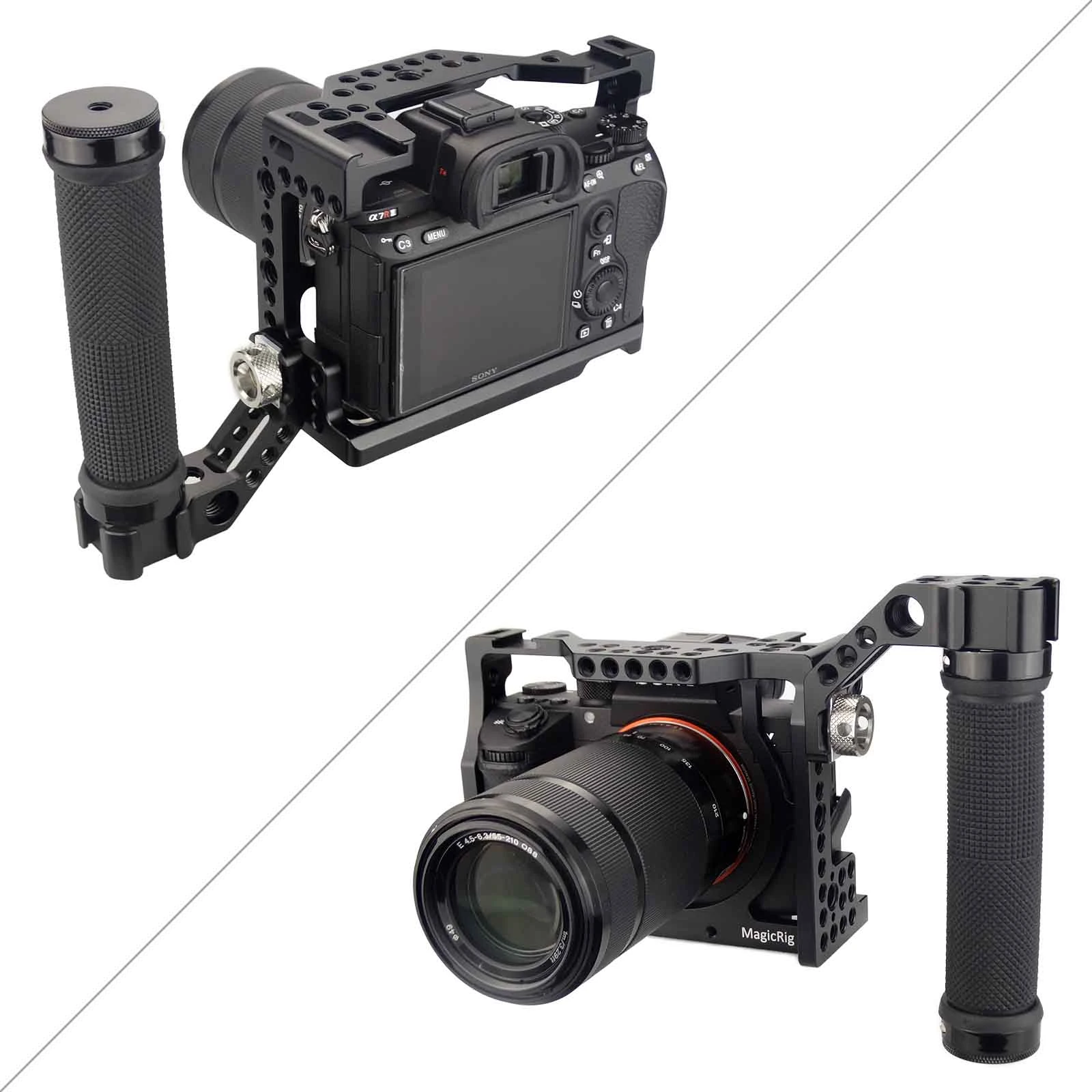 Клетка для камеры MAGICRIG A7III с верхней ручкой в стиле ARRI Sony A7RIII /A7III /A7M3 /A7RII /A7II /A7SII