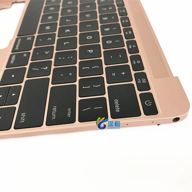 Оригинальный чехол A1534 Topcase серый розовый золотистый серебристый для Macbook 12