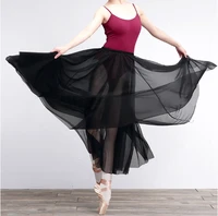 new brand sexy elegant chiffon long skirt women a line tulle tutu long skirt wedding party dance ballet bandage maxi skirt