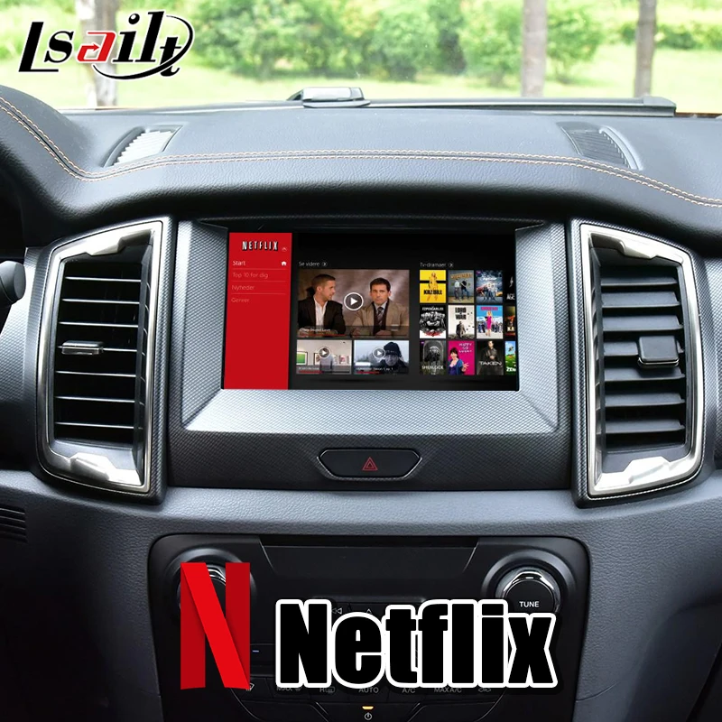 Интерфейс Lsailt CarPlay и Android для Ford Edge SYNC3 2016 18 мультимедийный видеоинтерфейс с