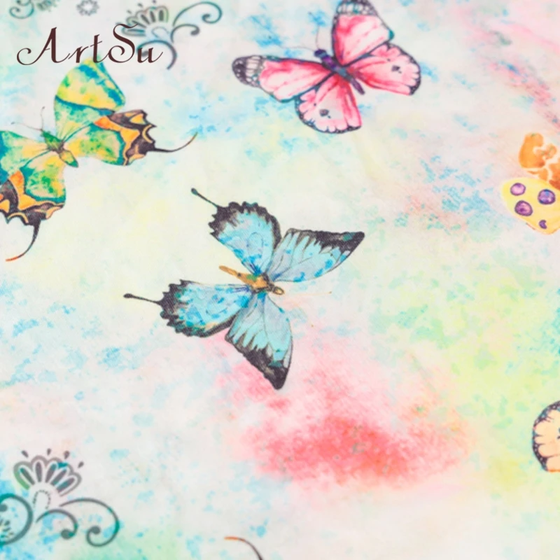 Женское облегающее мини-платье на бретельках с принтом бабочки | Женская одежда