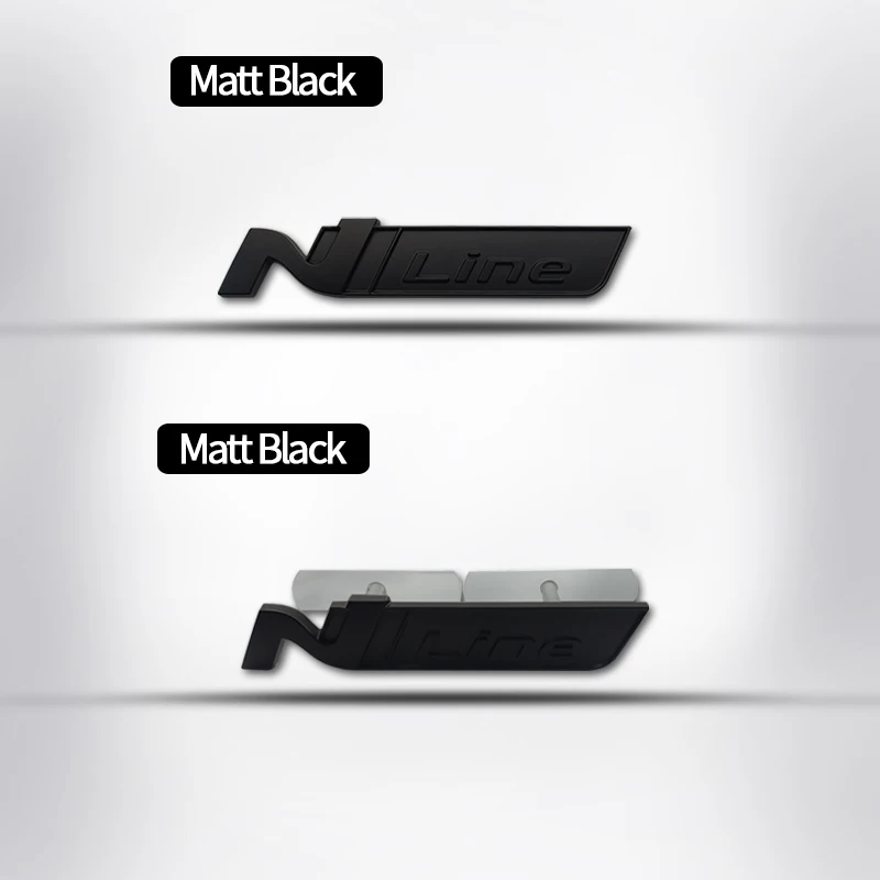 Значок на багажник автомобиля боковая наклейка N-образный знак решетки радиатора