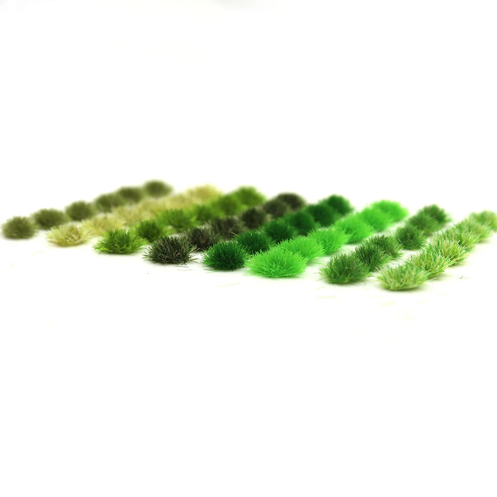 

Grass Cluster Toy Simulation Grass Wild Grass Train Flower Model Sand Table Layout Making DIY Landscape Diorama