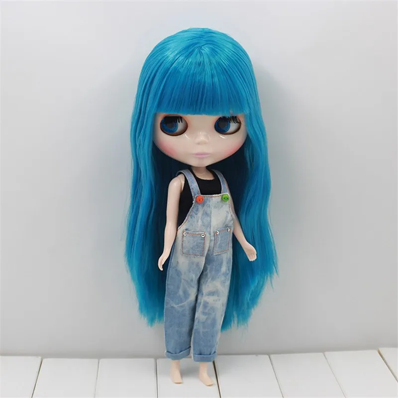 Костюм для куклы ICY DBS Blyth джинсовый комбинезон шарнирного тела милый костюм