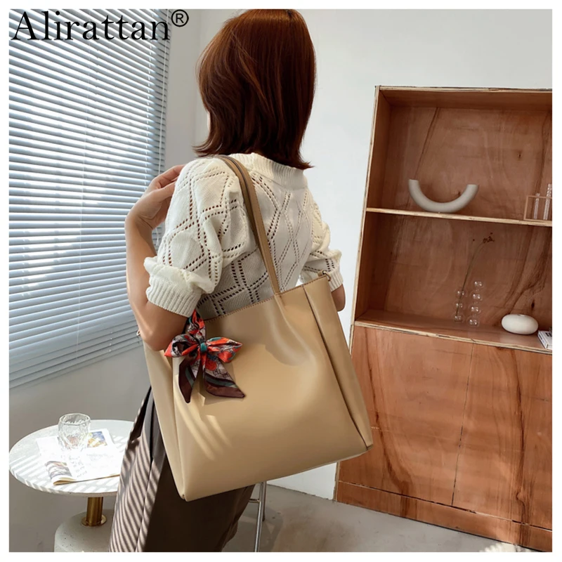 

New Women's Handbags High Quality PU Leather Design Fashion Casual Large Capacity Shopping One-Shoulder Messenger Bag Female Bag