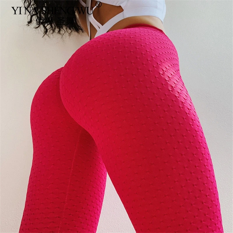 

Gym Fitness Seamless Pants Sports Booty Lifting Leggings Sports Leggings High Waist Tight Female Run Trousers Sports Long Pants