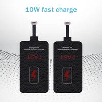5v2a 10w qi fast wireless charger receiver for charger pad coil for phone 6 7 plus type c universal