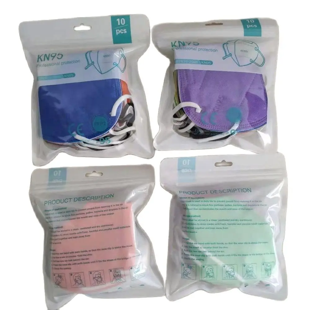 Одобренные красочные маски FFP2 для женщин и мужчин CE KN95 маска лица модная