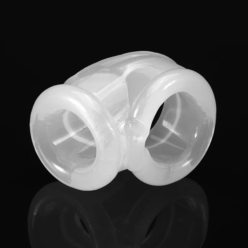 2 цвета петух кольца пенис Мошонка Связывание целомудренность клетка для пениса