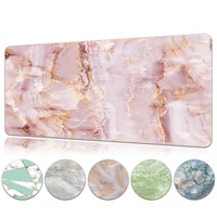 marble series large gaming mouse pad high quality leather table keyboard big mouse pad waterproof mousepad xxl pad mouse pad