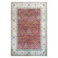 silk carpet red floral modern design silk carpets for living room all hand knotted silk rug 4x6 foot