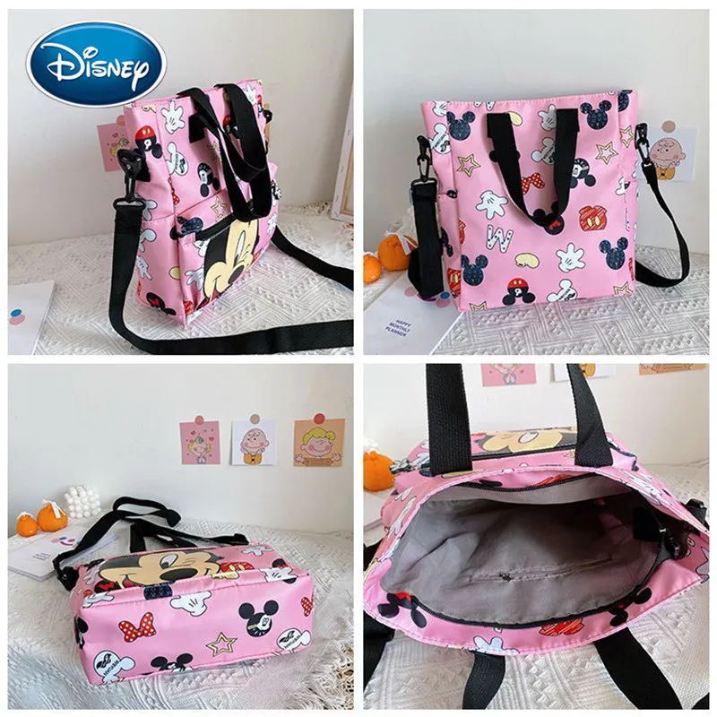 Детская наплечная сумка Disney с принтом Микки и Минни для репетиров милым