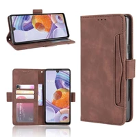 leather phone case for lg stylo 6 k31 k41s k51 k51s q51 aristo 5 velvet back cover flip wallet with stand retro coque