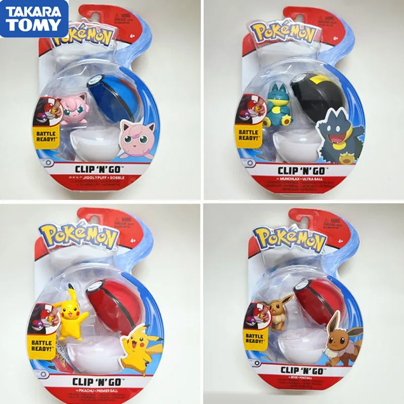 

New Pokemon Pikachu Fat Ding Yin Bu Kabi Beast WCT Belt Master ball Pokeball Japanese Movie&TV Action Figures Anime Toys