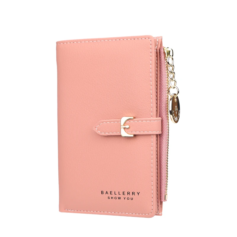 Модные женские кошельки средней длины стильный многофункциональный кошелек на