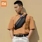 Многофункциональный рюкзак Xiaomi Mijia, водонепроницаемая черная спортивная нагрудная сумка для отдыха на открытом воздухе, путешествий, кемпинга для мужчин и женщин