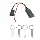 Bluetooth музыкальный адаптер Biurlink 6000CD, беспроводной Bluetooth Aux-in аудио кабель, адаптер для Ford Focus Mondeo 6000 CD