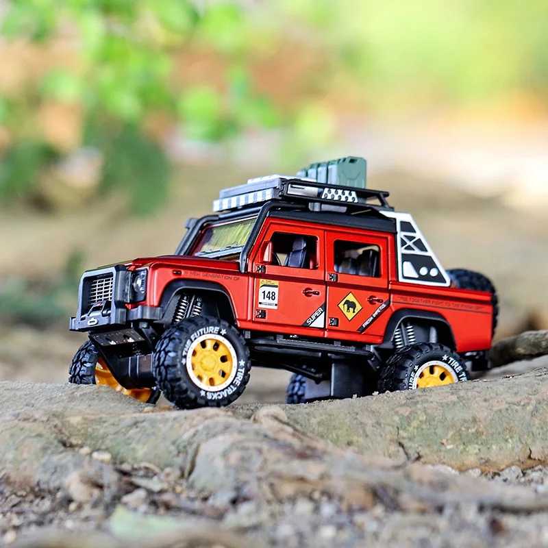 Модель игрушечного автомобиля 1:32 литый под давлением имитация приземлений
