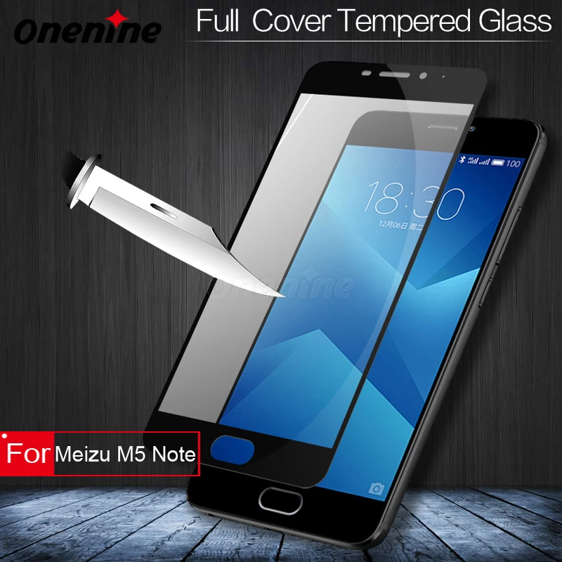 Защитная пленка Onenine 4D для Meizu M5 Note закаленное стекло защита экрана полное