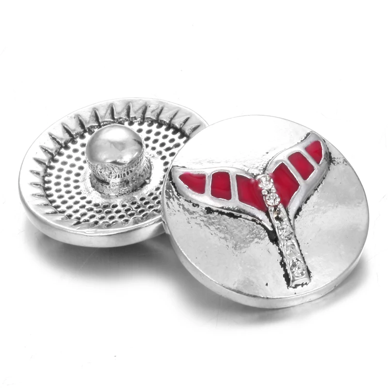 10 шт./лот новые кнопки ювелирные изделия горный хрусталь масляные металлические