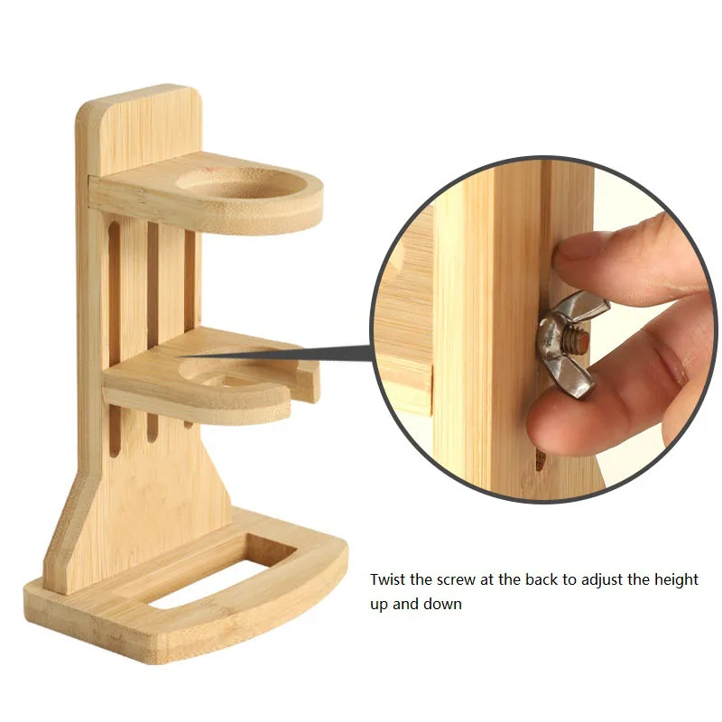 

Hamster Water Bottle Bracket Adjustable Height Golden Silk Bear Rabbit Vertical Bamboo Drinking Fountain Bracket