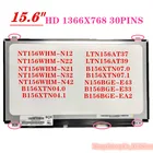 Тонкий ЖК-экран для ноутбука 15,6 дюйма, 30 контактов,  E42 B1N22N32 LTN156AT3739 LP156WHU TPA1 B156XTN03.1, 1366*768