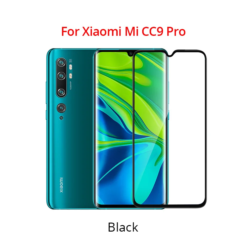 Mi CC9 Pro PZOZ для Xiaomi mi Note 9, 10 лет, CC9 Pro CC9e 8 5X 6X mi x 3 2 2S A2 Lite A3 Pocophone F1 закаленное Стекло Экран пленка на весь экран - Цвет: Mi CC9 Pro
