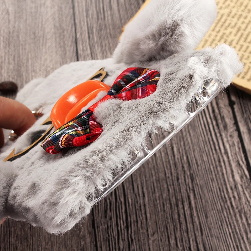 DIY Winer мягкий подарок с пушистой уткой красивый стильный защитный чехол для Umidigi Z2