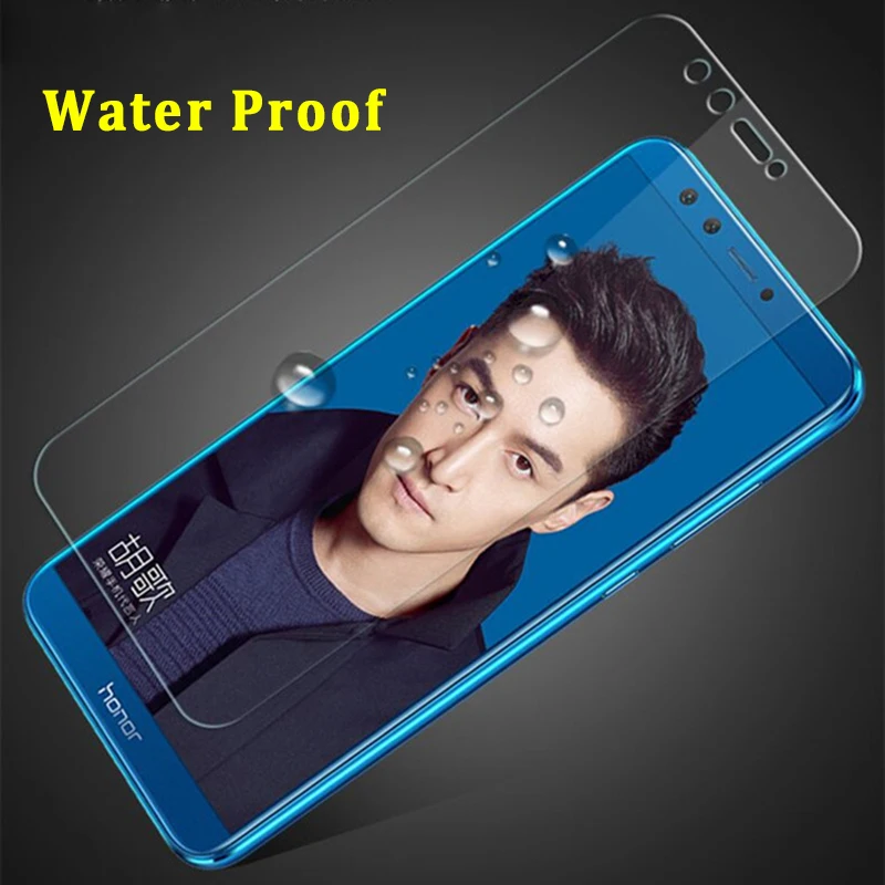 Закаленное стекло Honor 9 Lite Защитная пленка для экрана Huawei V9 V 9i i9 легкая крышка Glas