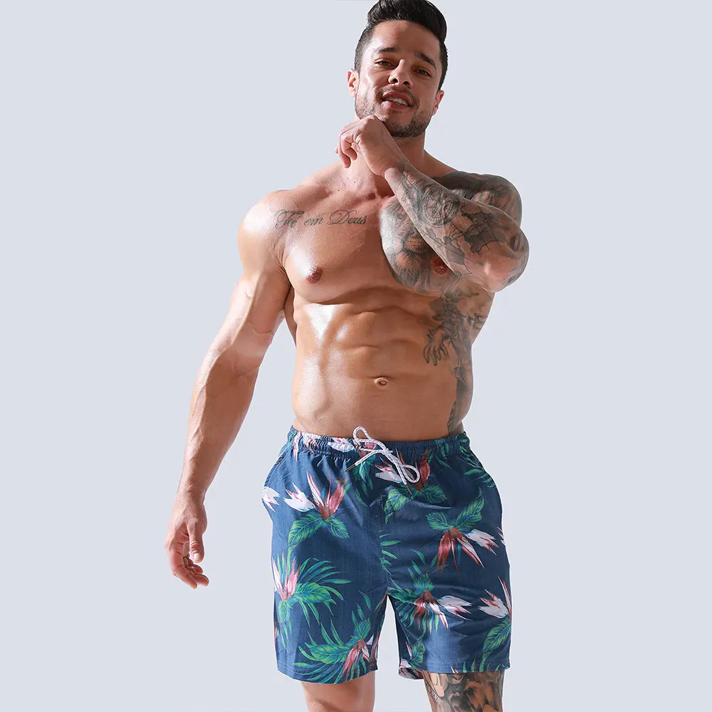 

2021 New Guys Summer Beach Shorts Surf Board Sports Bottoms Out Door Drawstring At Home Casual Shorts Pantalones Cortos Hombre