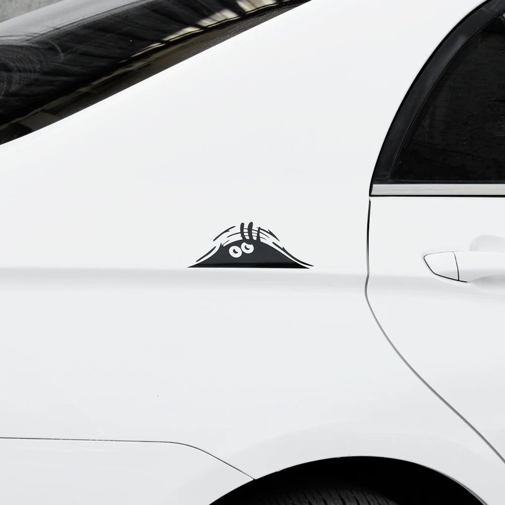 Модная забавная наклейка Peeking Monster для Skoda Octavia 2 A7 A5 A4 Vrs Fabia 1 Rapid Yeti Superb 3 Felicia Citigo RS |
