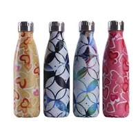 092 095 logo custom stainless steel bottle for water thermos vacuum insulated cup double wall travel drinkware sports flask